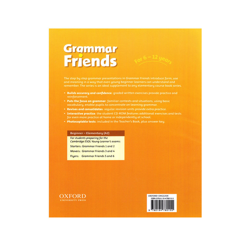 کتاب Grammar Friends 4 اثر Eileen Flannigan انتشارات اشتیاق نور