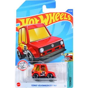 ماکت ماشین هات ویلز مدل Tooned Volkswagen Golf MK1