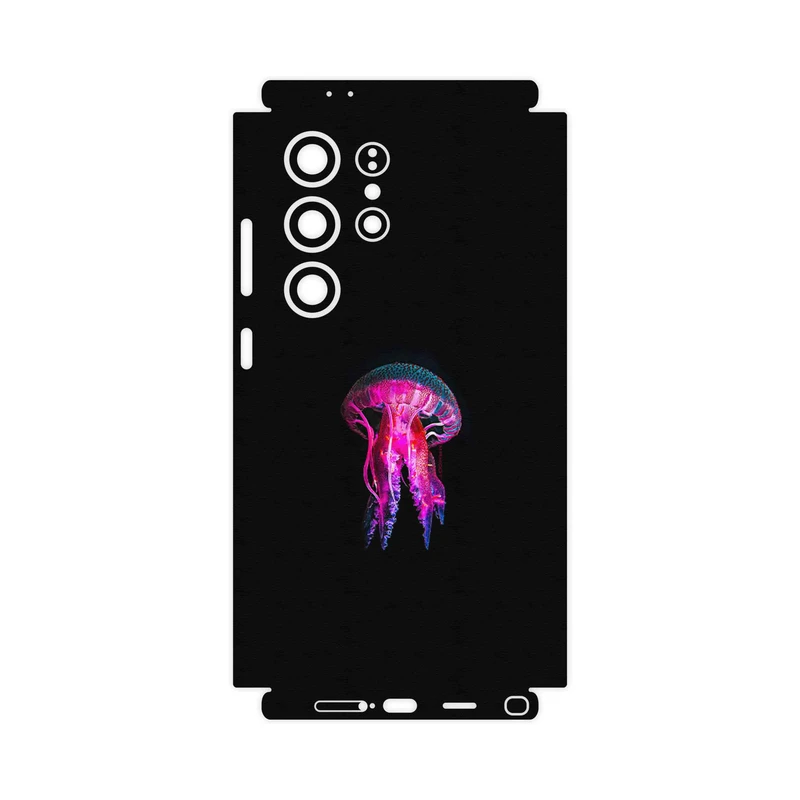برچسب پوششی ماهوت مدل jellyfish-FullSkin مناسب برای گوشی موبایل سامسونگ Galaxy S24 Ultra