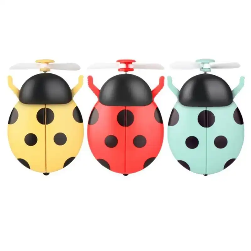 رینگ لایت آرایشی و آینه مدل کفشدوزک