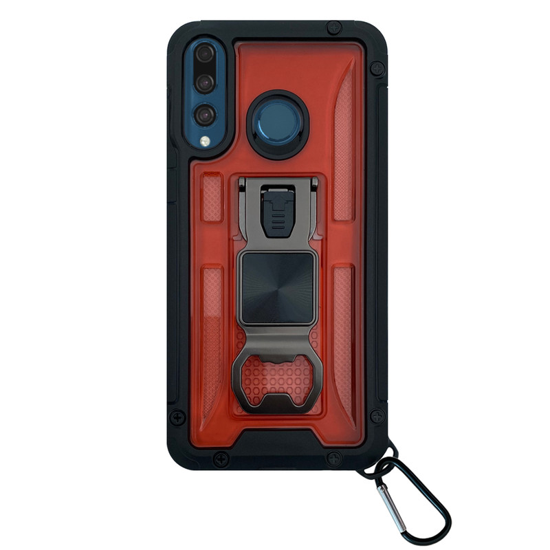 کاور فشن مدل Sturdy مناسب برای گوشی موبایل هوآوی Y9 2019 به همراه قلاب آویز