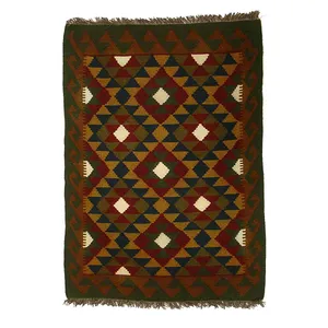 گلیم دستباف یک و نیم متری کد 8119