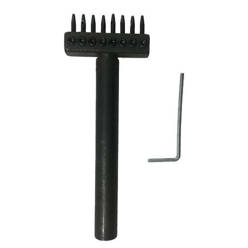 سنبه هشت سر چرم مدل T8+1 مجموعه 2 عددی