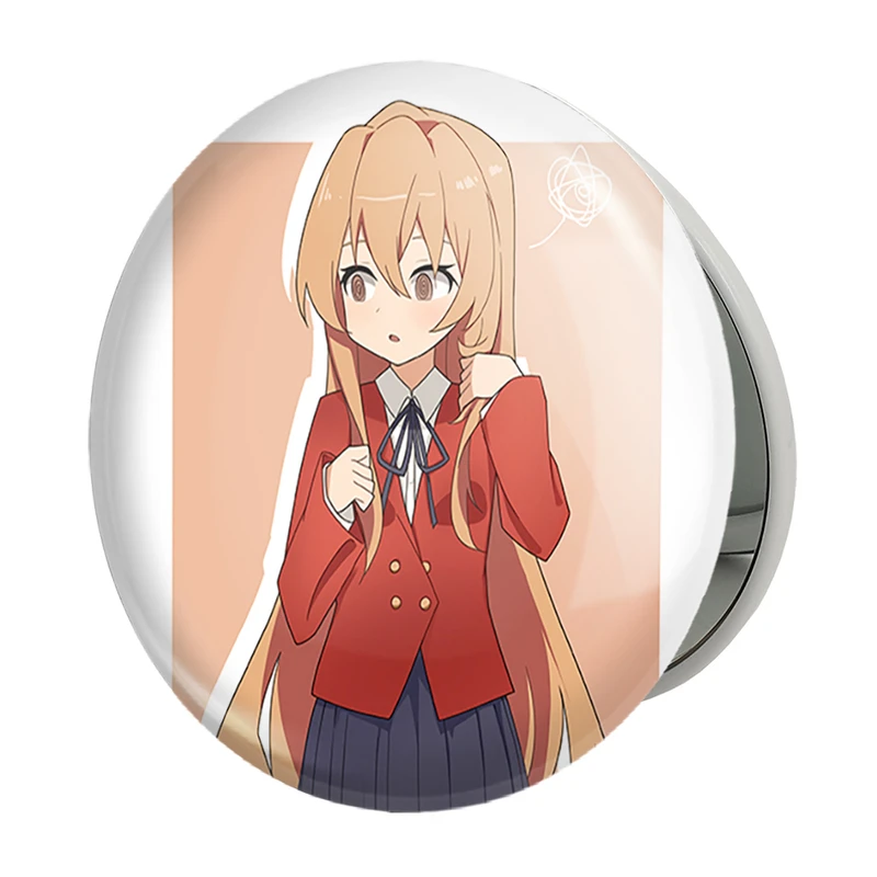 آینه جیبی خندالو طرح تایگا انیمه تورادورا مدل تاشو کد 32483