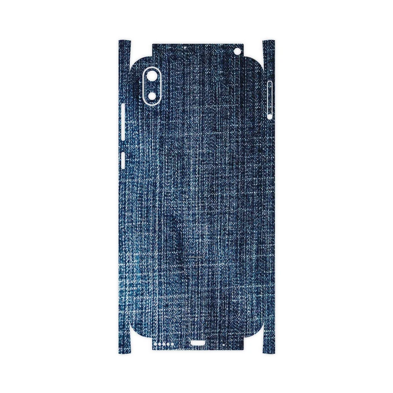 برچسب پوششی ماهوت مدل Fabric Texture 3-FullSkin مناسب برای گوشی موبایل هوآوی Y5 2019