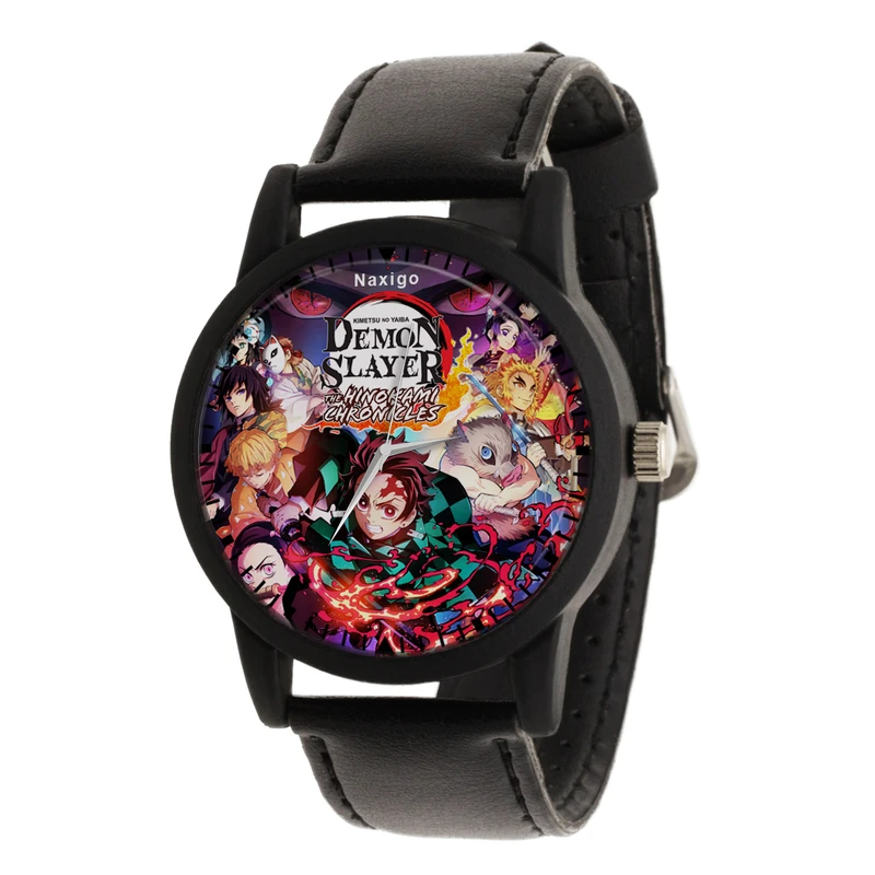 ساعت مچی عقربه ای ناکسیگو مدل Demon Slayer کد LF6840