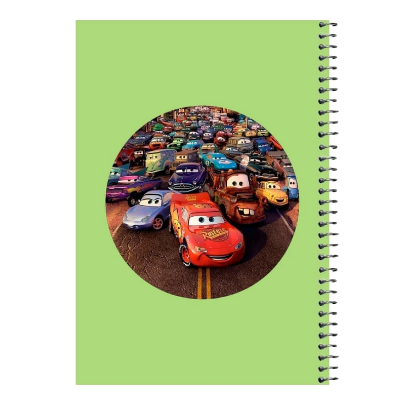 دفتر مشق 80 برگ اس جی مدل ماشین ها کد 1