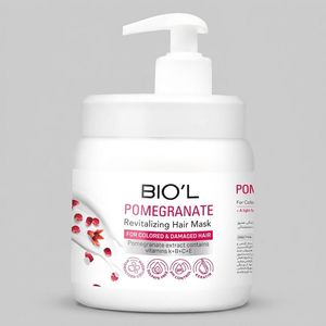 ماسک مو بیول مدل Pomegranate مناسب برای موی رنگ شده حجم 800 میلی لیتر
