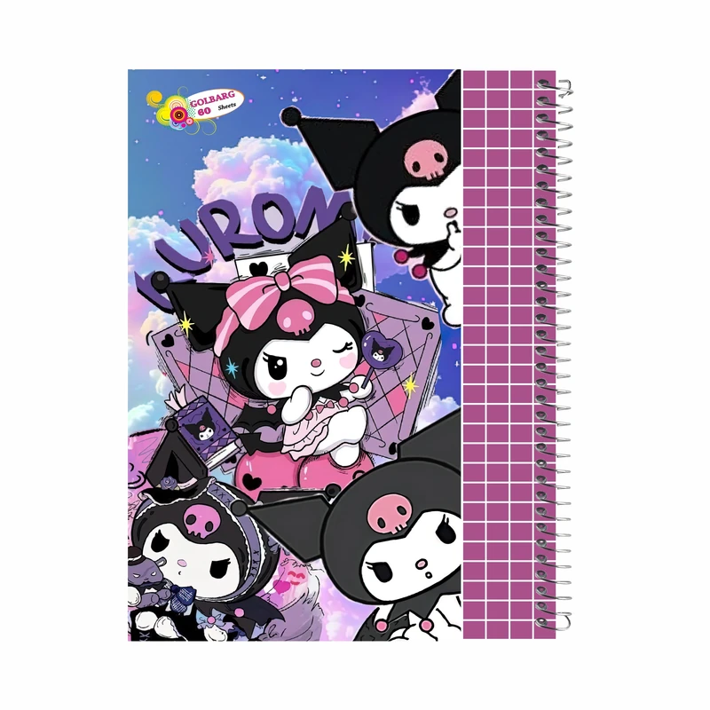 دفتر شطرنجی 60 برگ گلبرگ طرح کرومی کد 1292