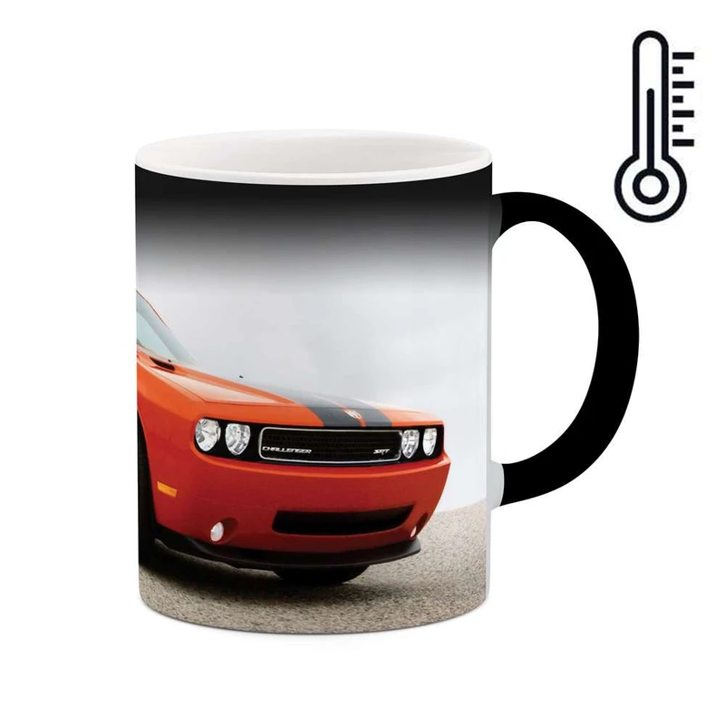 ماگ حرارتی کاکتی مدل ماشین دوج چلنجر کد mgh11507