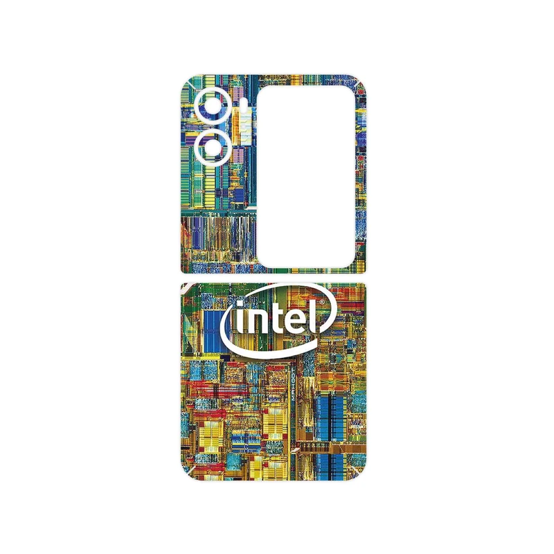 برچسب پوششی ماهوت مدل Intel مناسب برای گوشی موبایل اپو Find N2 Flip