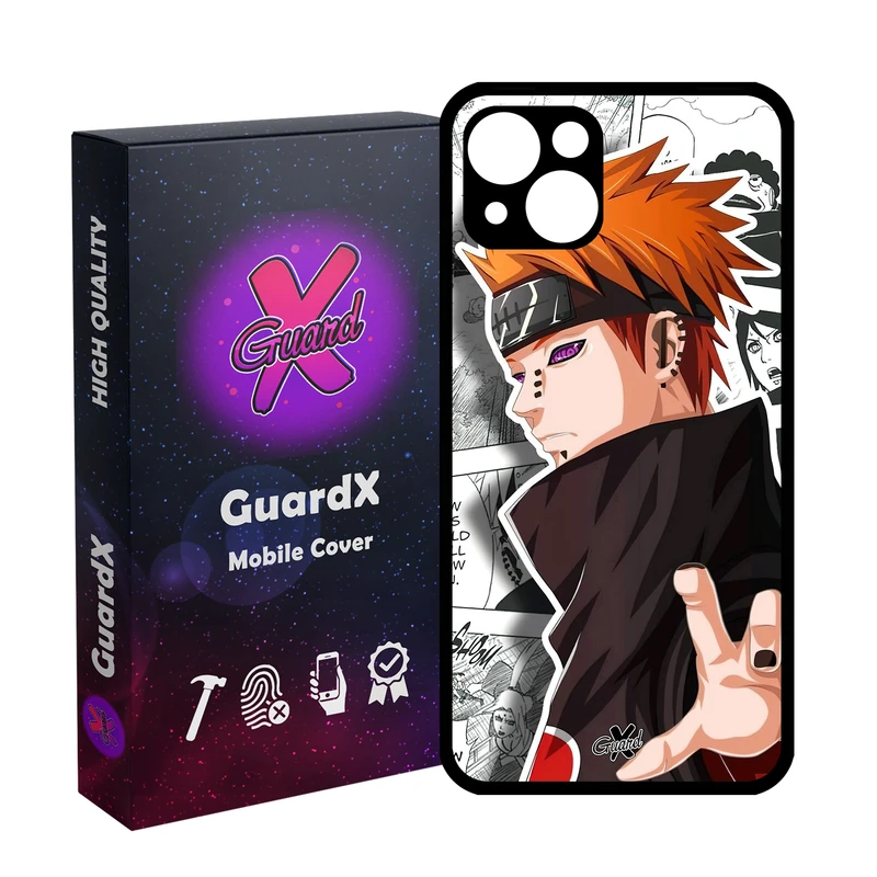 کاور گارد ایکس طرح Naruto Anime مدل Glass10554 مناسب برای گوشی موبایل اپل iPhone 13