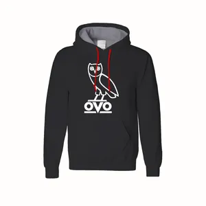 هودی مردانه مدل OVO کد PH13 رنگ مشکی