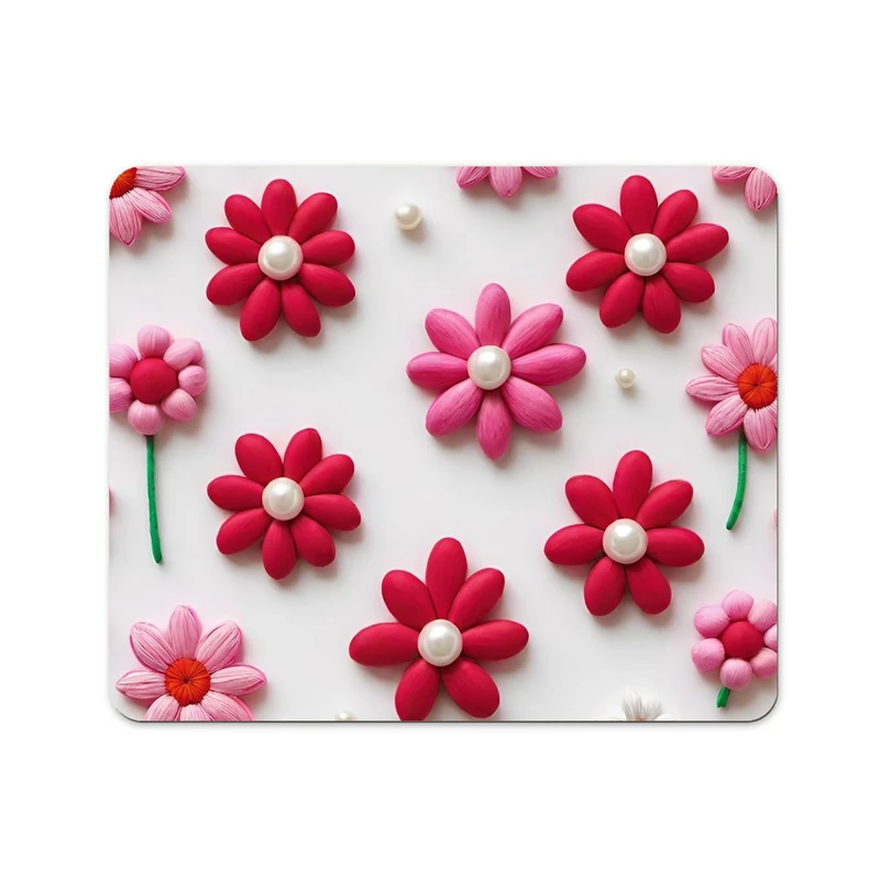  ماوس پد پاد آفرین طرح گل کد 1035 سایز 19*24 سانتی متر