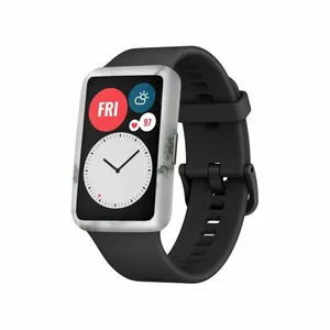 MAHOOT Blanco-Smoke-Marble Cover Sticker for Huawei Watch Fit Smartwatch