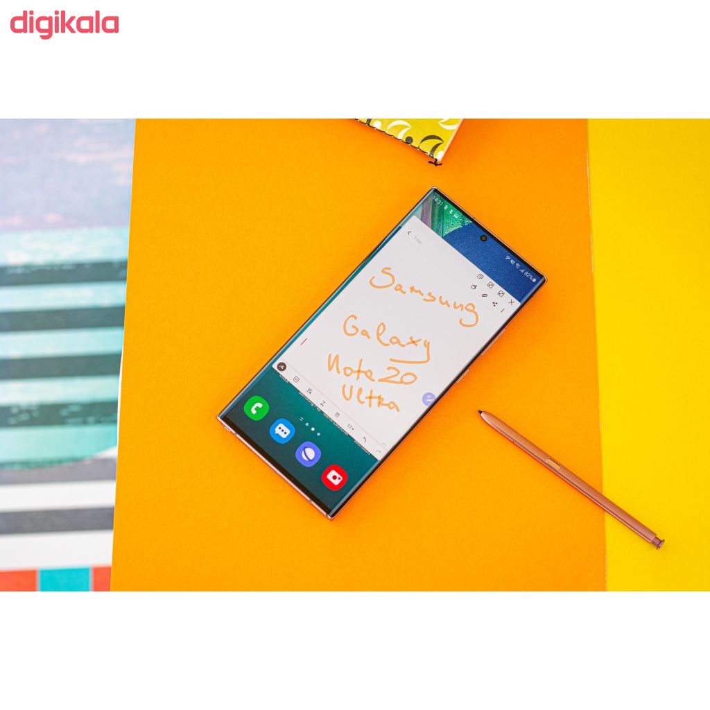 گوشی موبایل سامسونگ مدل Galaxy Note20 Ultra 5G SM-N986BZKWXSG دو سیم کارت ظرفیت 256 گیگابایت main 1 11