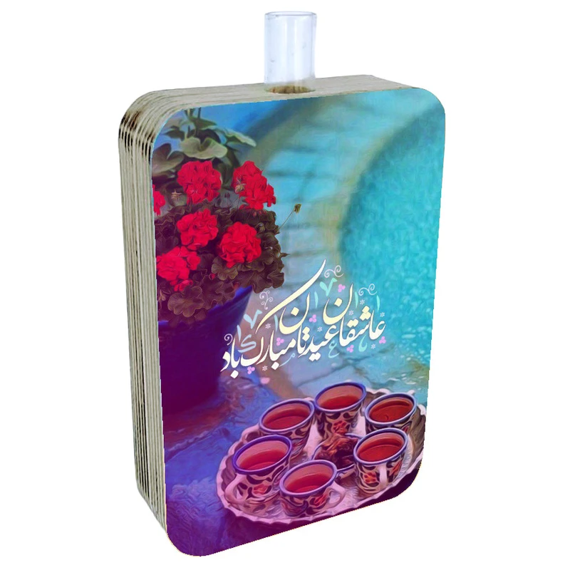 گلدان دکوری طرح دو رو مدل نوروز ایرانی کد FPW199