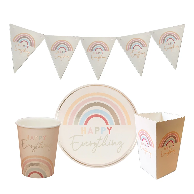 مجموعه 31 عددی تم تولد مدل رنگین کمانی