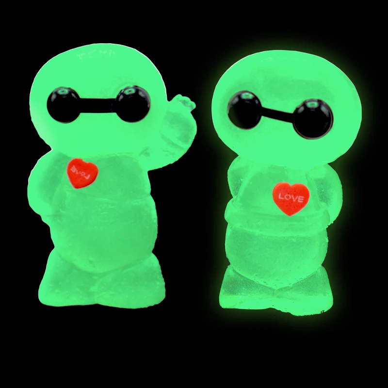 مجسمه مدل شب تاب کد بیمکس BAYMAX ES بسته 2 عددی