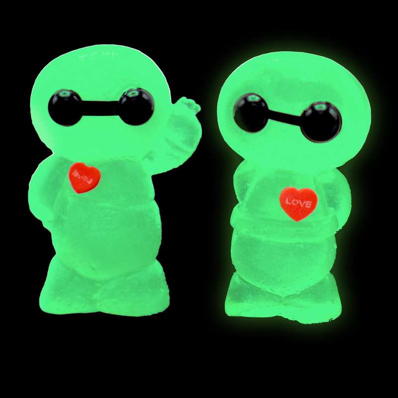 مجسمه مدل شب تاب کد بیمکس BAYMAX ES بسته 2 عددی