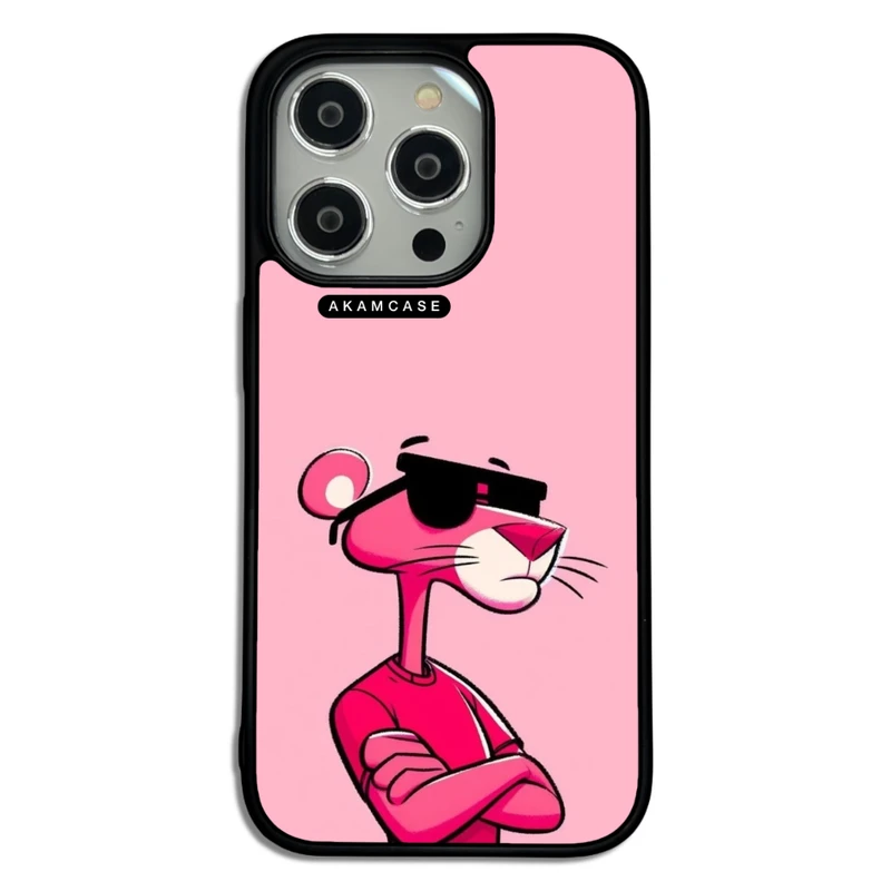 کاور آکام مدل AMC-WA14PRO-PINK PANTHER11 مناسب برای گوشی موبایل اپل iPhone 14 Pro
