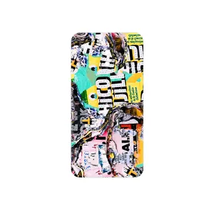 MAHOOT Collage of Teared Paper Cover Sticker for Meizu M5