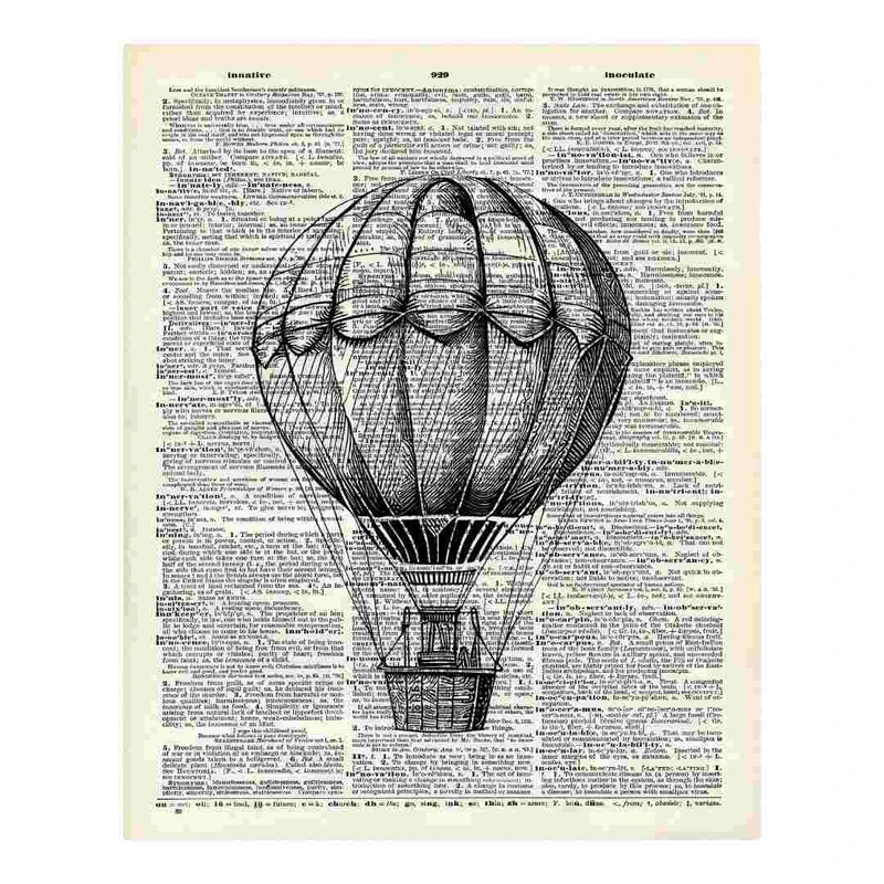 پوستر مدل بالون هوایی