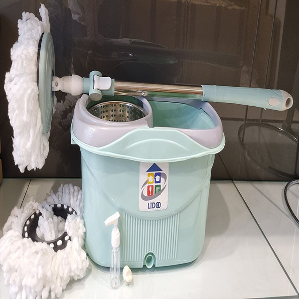 ست سطل و زمین شوی چرخشی مدل 360