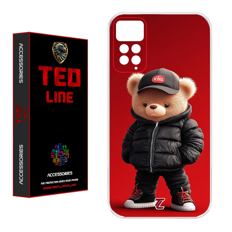 کاور تد لاین طرح تدی کد 1113 مناسب برای گوشی موبایل شیائومی Redmi Note 11 Pro 4G / Note 12 Pro 4G