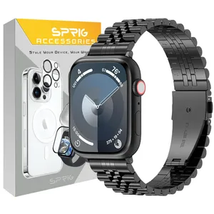 Sprig 5Bead RLX Band For Apple Watch Series 4/5/6/Se size 40mm