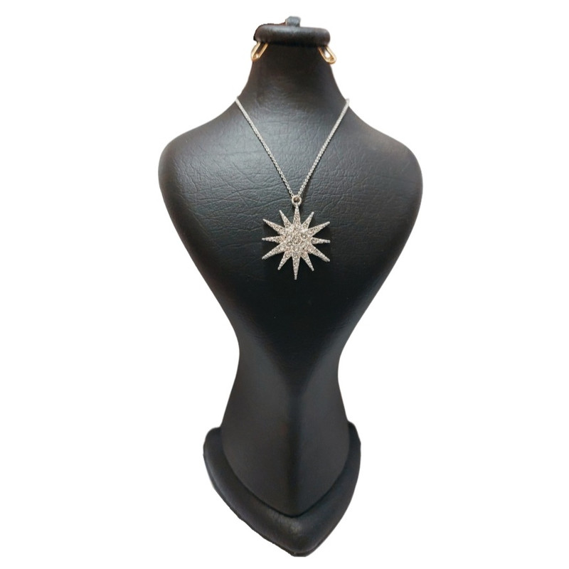 گردنبند زنانه مدل ستاره و نگین swarovski