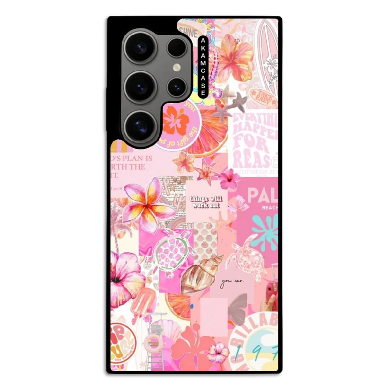 کاور آکام مدل AMC-WSGS24U-PINK-25 مناسب برای گوشی موبایل سامسونگ Galaxy S24 Ultra