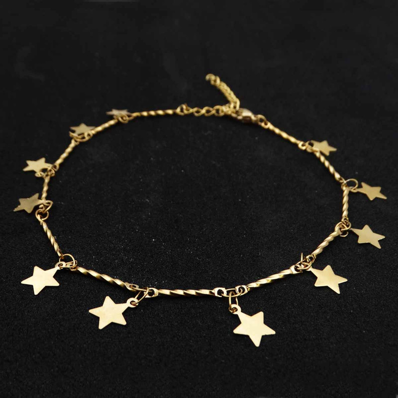 پابند زنانه مدل ستاره بخت