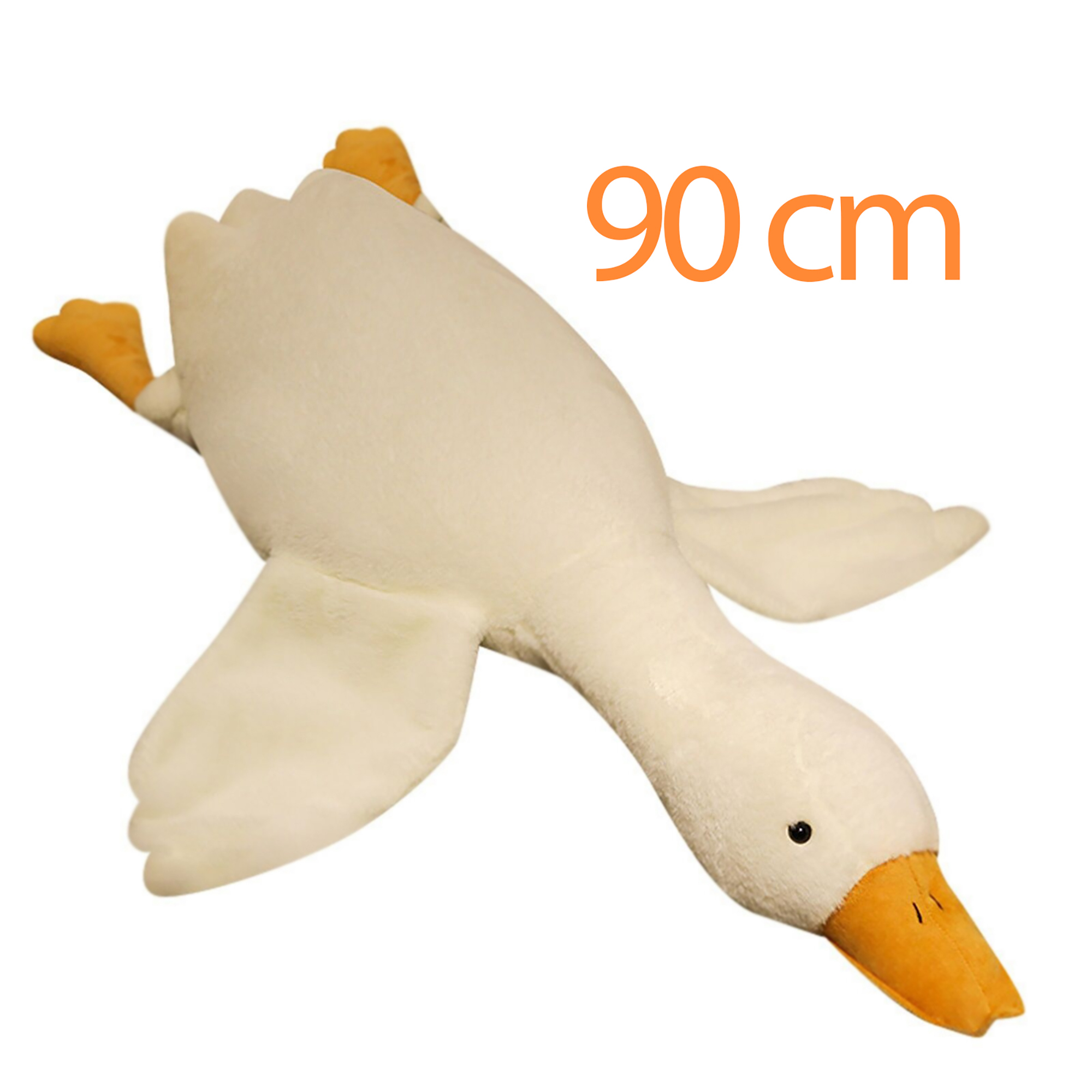 عروسک کوسنی طرح غاز بالشتی کد 1127-61 ارتفاع 90 سانتی‌متر