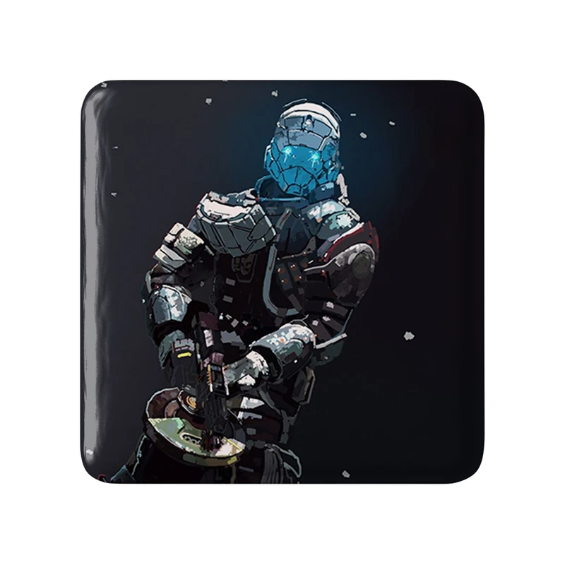 مگنت خندالو طرح بازی دد اسپیس (Dead Space) مدل مربعی کد 35016