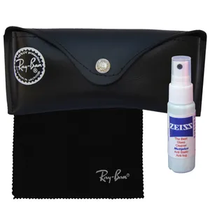 اسپری پاک کننده عینک مدل 202 به همراه کیف عینک و دستمال عینک