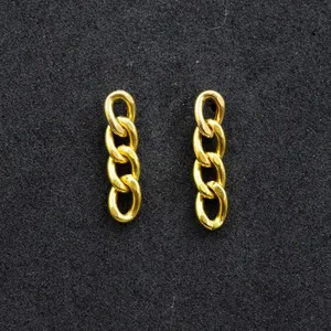 گوشواره طلا 18 عیار زنانه کانیار گالری مدل E50