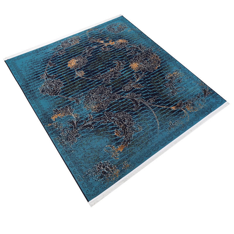 گلیم ماشینی دنیای فرش مدل پرستو کد 1901