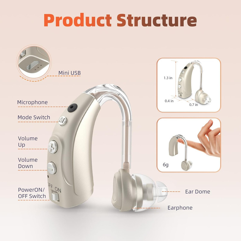 سمعک مدل VHP-1710 مجموعه 2 عددی
