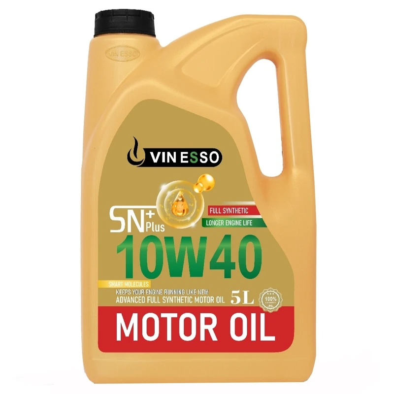 روغن موتور خودرو بنزینی، گازسوز (CNG یا LPG)، تنفس طبیعی وینسو اویل مدل API 10W40 SL SN 10W-40 حجم 5 لیتر