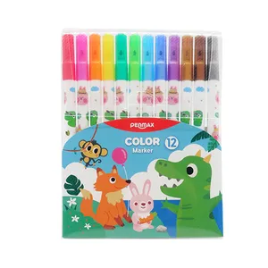 ماژیک رنگ آمیزی مدل پن مکس بسته 12 عددی