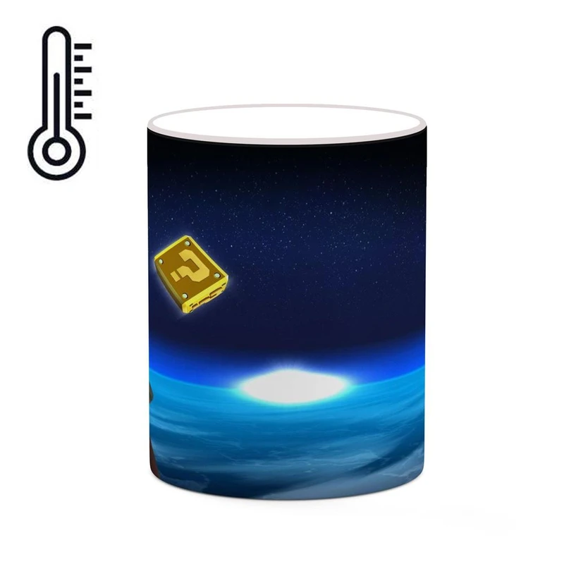 ماگ حرارتی کاکتی مدل بازی سوپر ماریو Super Mario Galaxy کد mgh30576