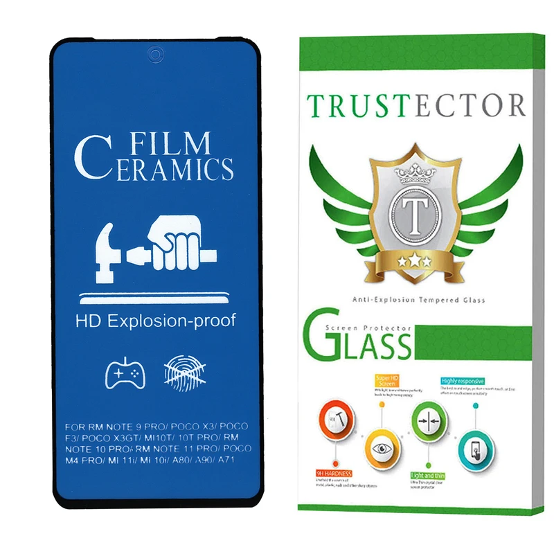 محافظ صفحه نمایش سرامیکی مات تراستکتور مدل CATA مناسب برای گوشی موبایل سامسونگ Galaxy Note10 Lite