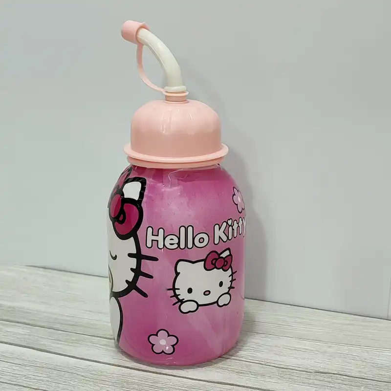 لیوان کودک مدل نی دار طرح کیتی کد 0002