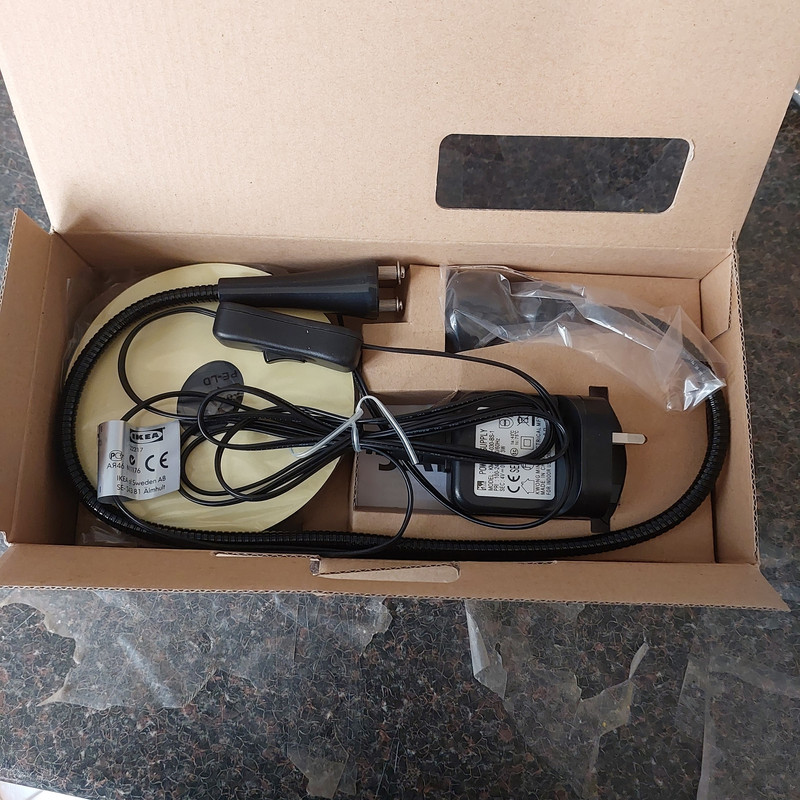 چراغ مطالعه ایکیا مدل JANSJÖ LED