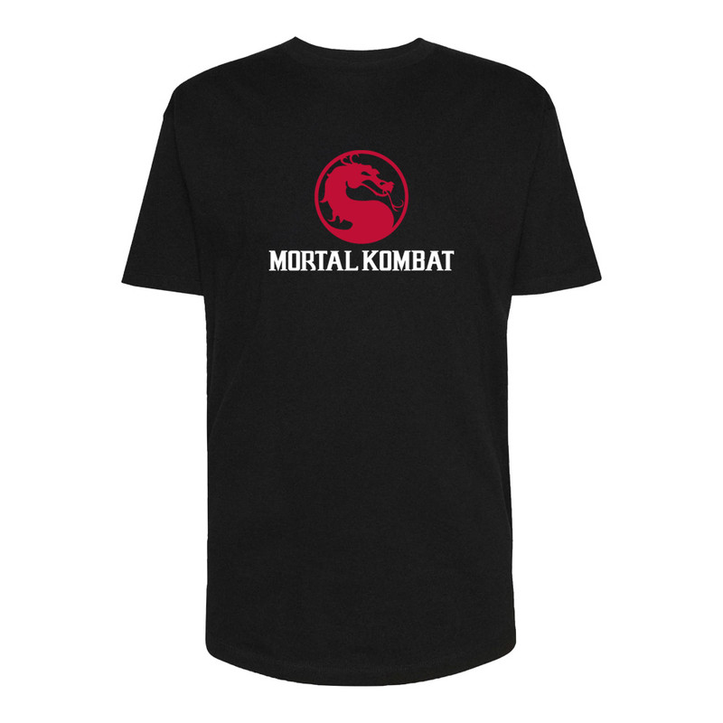 تی شرت لانگ آستین کوتاه مردانه مدل MORTAL KOMBAT کد Sh058 رنگ مشکی