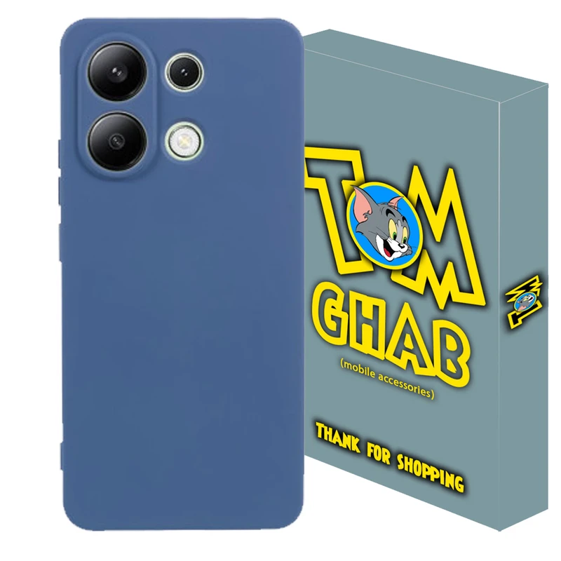 کاور تام قاب مدل سیلیکونی طرح clk مناسب برای گوشی موبایل شیائومی Poco M6 Pro 4G / Redmi Note 13 Pro 4G