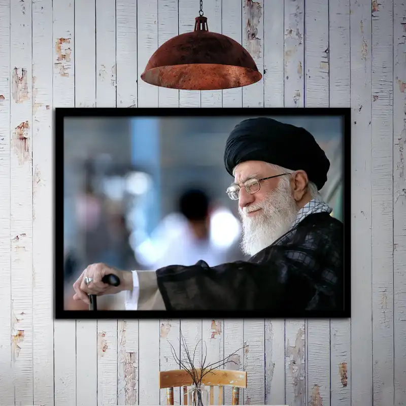 تابلو بکلیت طرح آیت الله سید علی خامنه ای مدل B-s2087