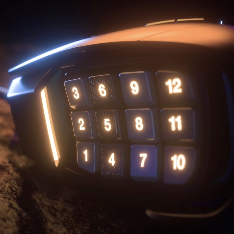 ماوس مخصوص بازی کورسیر مدل SCIMITAR RGB ELITE