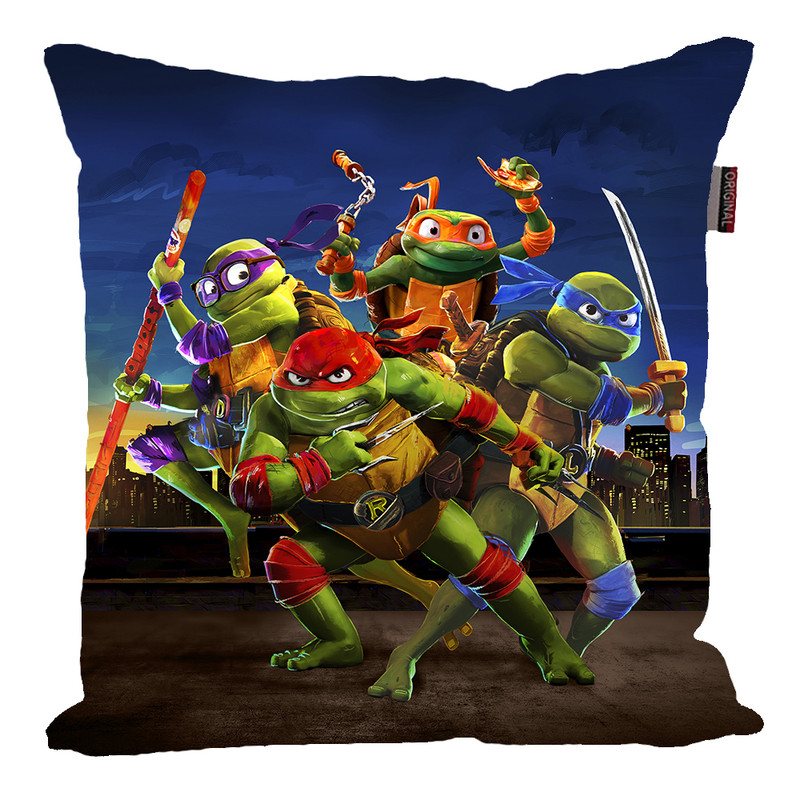 کوسن کودک مدل لاک پشت های نینجا Ninja Turtles کد KO390